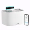 3 PET LAYSON Pumpless Cat Water Fountain, App Remote Control Smart Cordless Rechargeable Battery Operated, 3.6L/122oz 2.4G Wi-Fi Dog Water Dispenser