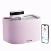 4 PET LAYSON Pumpless Cat Water Fountain, App Remote Control Smart Cordless Rechargeable Battery Operated, 3.6L/122oz 2.4G Wi-Fi Dog Water Dispenser