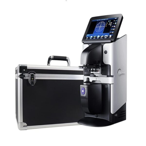 Version 1.0.0 Medidor de lente LCD para fotómetro de 7 pulgadas, visualización táctil, impresora digital para PD, medidor de PDD, JD-2600A