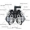 Instrumentos oftálmicos de foróptero, probador de visión óptica, lentes de cilindro, foróptero manual