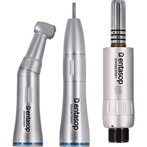 111 La última pieza de mano dental de baja velocidad de DENTASOP con diseño de salida de agua incorporado, no se necesita una manguera externa para la salida de agua, diseño elegante, alta calidad, duradero y de larga duración.