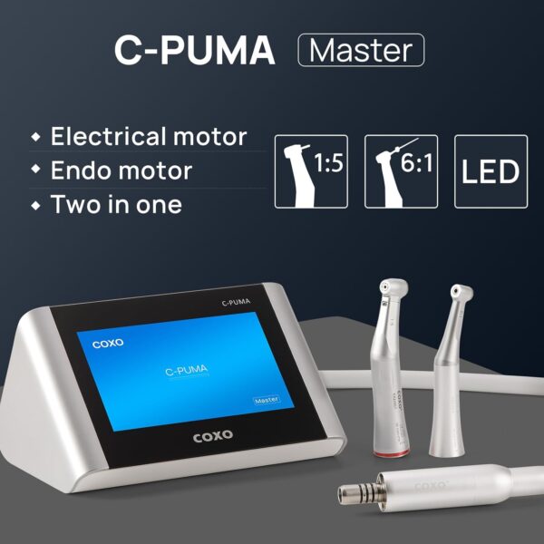 112 Coxo Dental Multi-use Motor, Integrating Functions of Electric Motor and Endo Motor #C-Puma Master, Sold by JMU