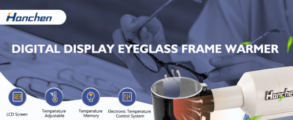 Calentador de marco de gafas ópticas de pantalla digital Hanchen con temperatura ajustable y garantía de un año (110V)