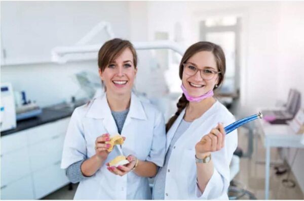 113 Pieza de mano dental de alta velocidad DENTASOP, equipo de ortodoncia, duradero y resistente al desgaste, 5 piezas / 2 orificios (azul)