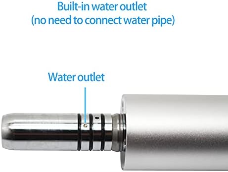 113 La última pieza de mano dental de baja velocidad de DENTASOP con diseño de salida de agua incorporado, no se necesita una manguera externa para la salida de agua, diseño elegante, alta calidad, duradero y de larga duración.
