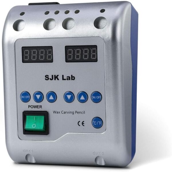 113 Máquina de grabado de cera dental eléctrica, bolígrafo doble y 6 cabezas de cera, lápiz de cera dental con lápiz de cera de mano, trabajo de cera de joyería