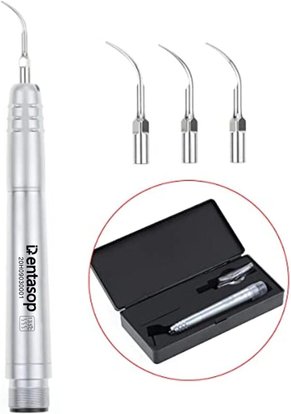 113 DENTASOP Herramienta de limpieza de dientes de 2 agujeros de aire escalador AS-2000 Escariador neumatico ultrasonico