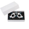 114 Aist Optics - Marco de lente de prueba ajustable optométrico universal óptico, lente de prueba de optometría ultraligera de 50 g, ocular de prueba óptica de titanio, como se muestra, como se muestra