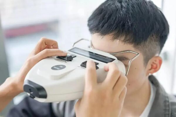 114 Medidor óptico digital de distancia pupilar LED, medidor de Pd, pupilómetro, herramienta de medición de distancia interpupilar, equipo oftálmico con visualización LCD óptico Pd Pds (batería