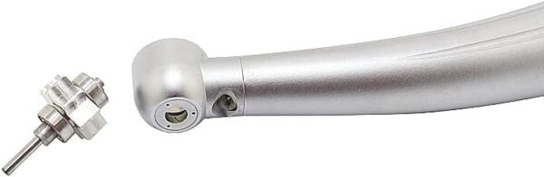 115 pieza de mano dental de alta velocidad con la iluminación del LED, alto par, funcionamiento silencioso(2 agujeros)