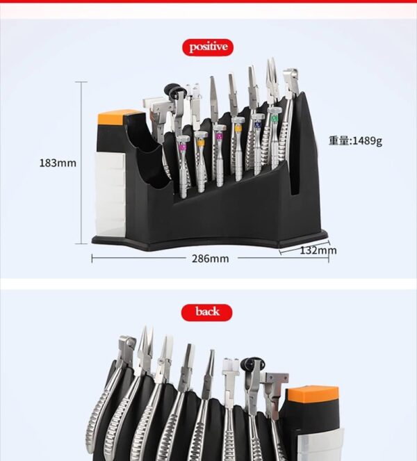 Juego de destornilladores para reparación de gafas