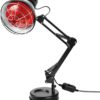 6 Lámpara de Terapia de Luz Infrarroja, Dispositivo de Terapia de Luz Roja de Escritorio, Alivia el Dolor, Mejora el Dolor Muscular Y Mejora el Cuerpo, para Ancianos, Atletas Y Mujeres
