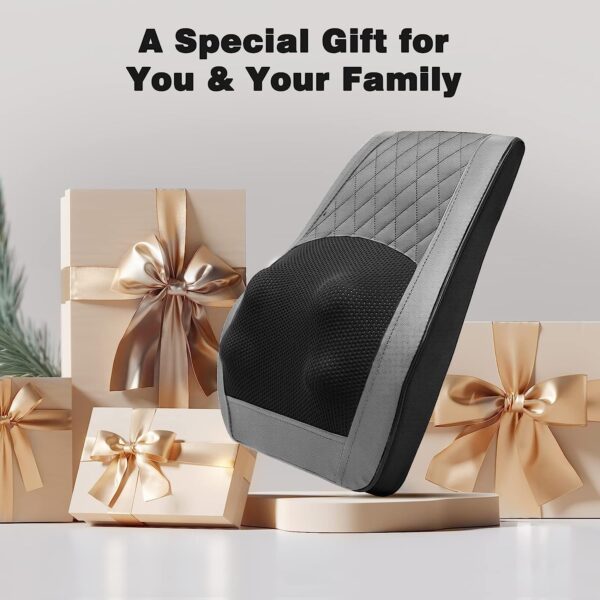 71L5DZ6WPwL._AC_SL1500_ Masajeador Espalda con Calor, Masajeadores para Cuello y Espalda,Almohada de Masaje para Aliviar el Dolor,Masajeador Eléctrico y Masajeador de Amasado de Tejido 3D para Aliviar el dolor