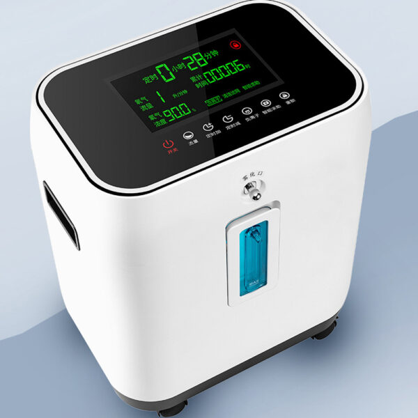 Concentrador de Oxígeno de 5 Litros Longfian Incluye Filtros, Vaso Humidificador, Estacionario De Excelente Calidad
