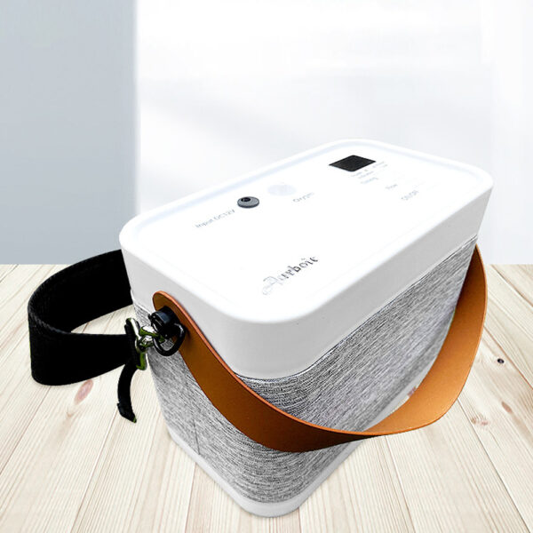 5LTS Mini Oxígeno Portatil Machine para silla de Ruedas- 33% Concention, Batería Integrada Para uso en Viaje