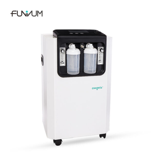 2 EN 1 Concentrador de Oxígeno,Generador De Oxígeno Portátil con Nebulizer Inhalation Función,para Ancianos O Mujeres embarazadas