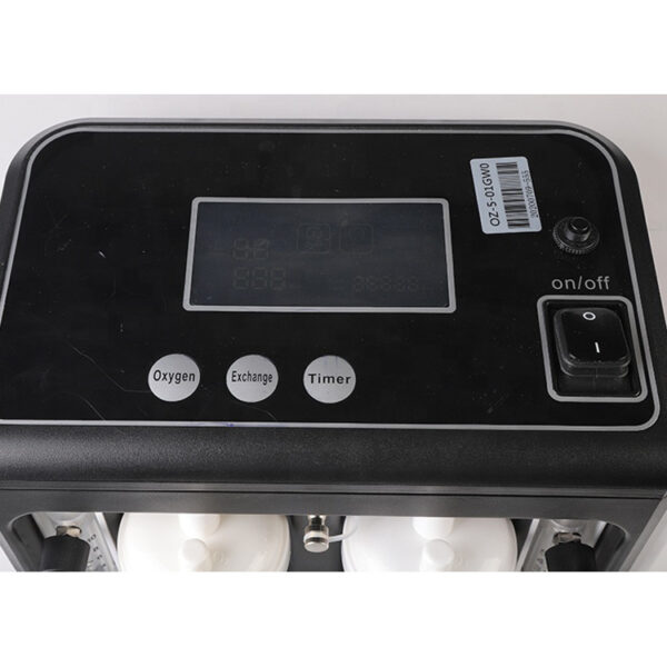 2 EN 1 Concentrador de Oxígeno,Generador De Oxígeno Portátil con Nebulizer Inhalation Función,para Ancianos O Mujeres embarazadas