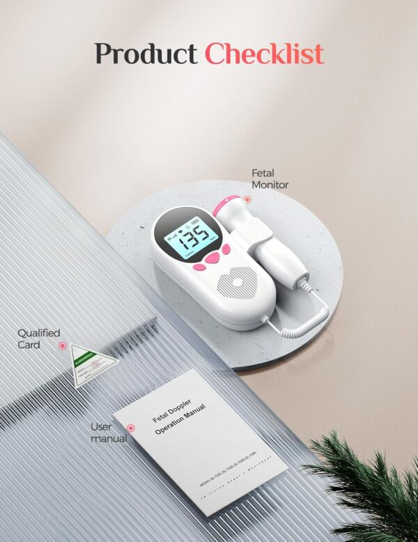 Medstar Doppler Fetal Automático, Monitor, Ultrasonido Fetal