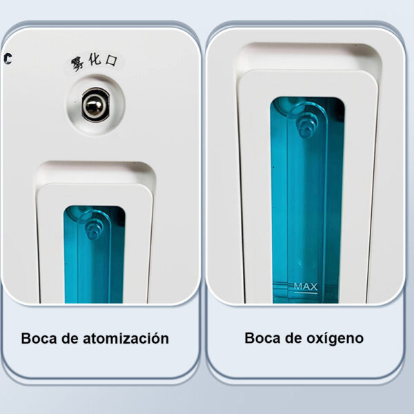 Concentrador de Oxígeno de 5 Litros Longfian Incluye Filtros, Vaso Humidificador, Estacionario De Excelente Calidad